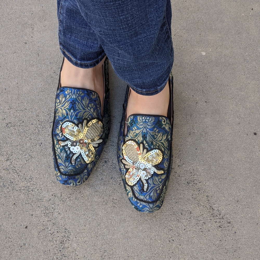 Vintage like slippers